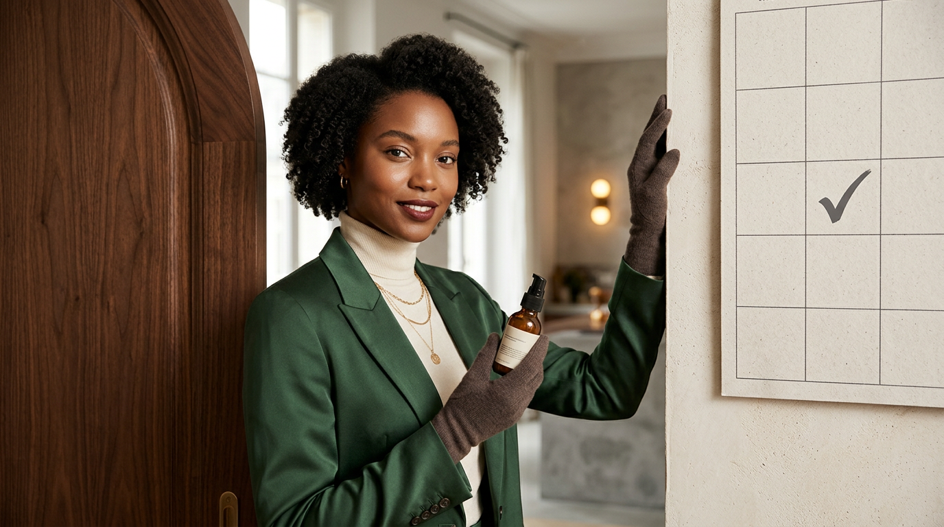 Textfreie Infografik mit Symbolen für vor dem Termin, während der Behandlung und nach dem Termin