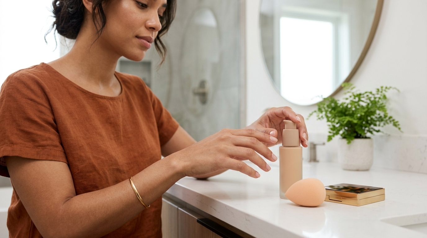 Sonnenschutz und saubere Make-up-Produkte für einen sicheren Wiedereinstieg nach dem Treatment