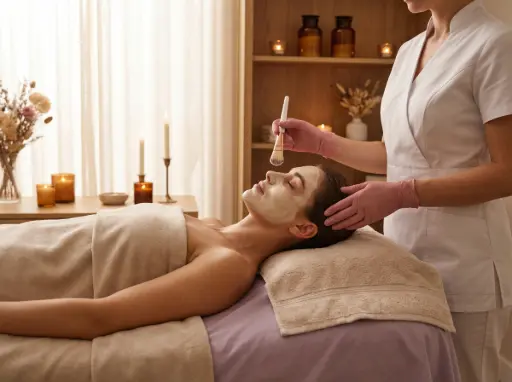 Anti-aging facial for mature skin