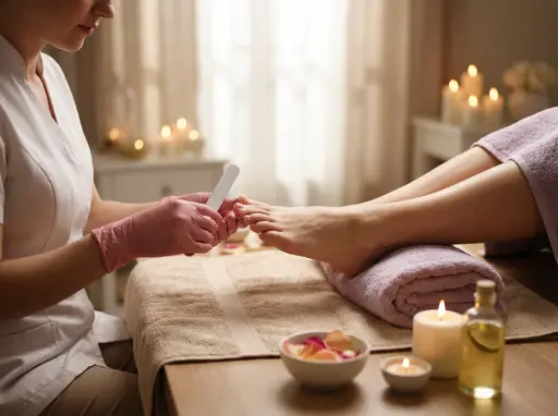 Kosmetische Fußpflege